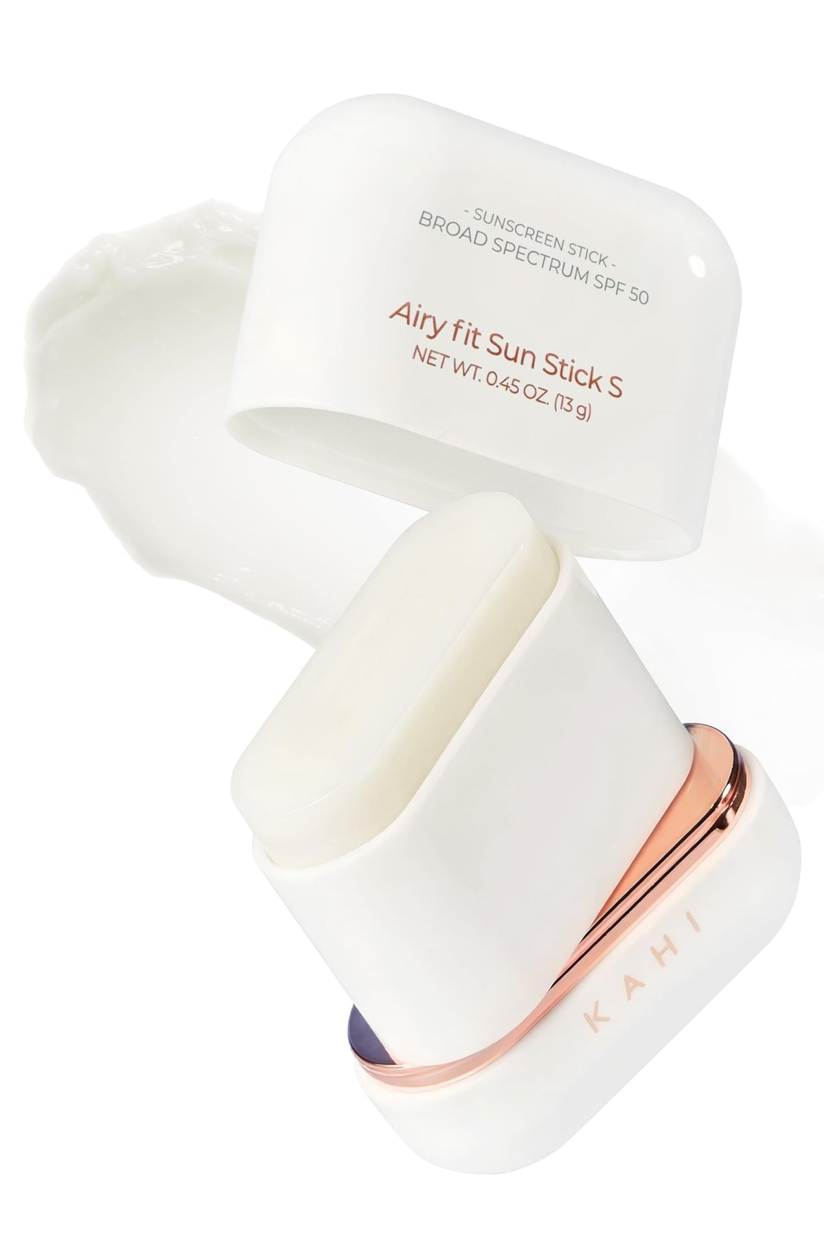 KAHI front packaging showing compact SPF sun stick protecting skin