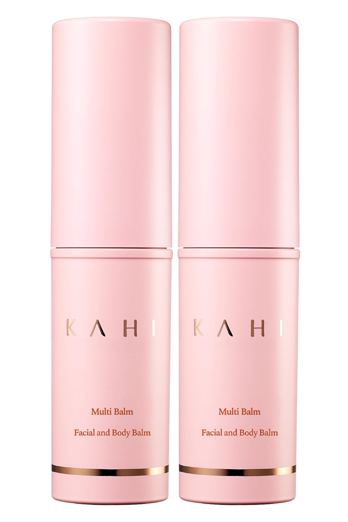 KAHI front packaging showing balm duo and compact design benefit travel convenience