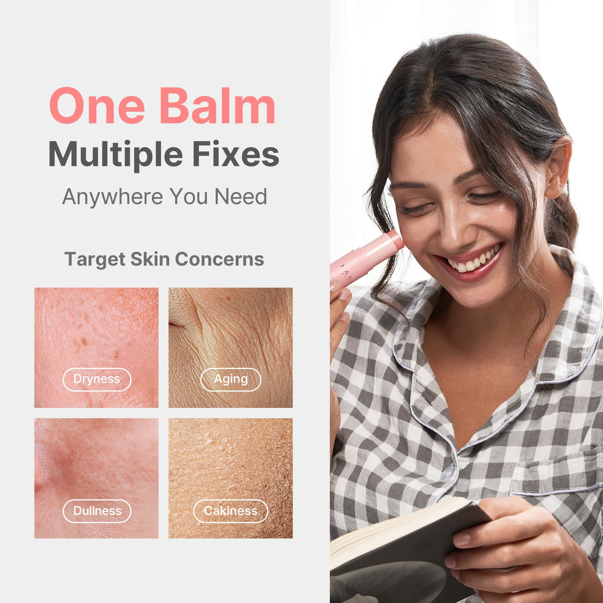 KAHI balm in hand for scale showing portable size ideal for on-the-go use