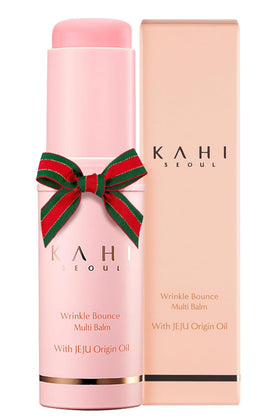 KAHI front packaging showing compact firming balm stick for travel