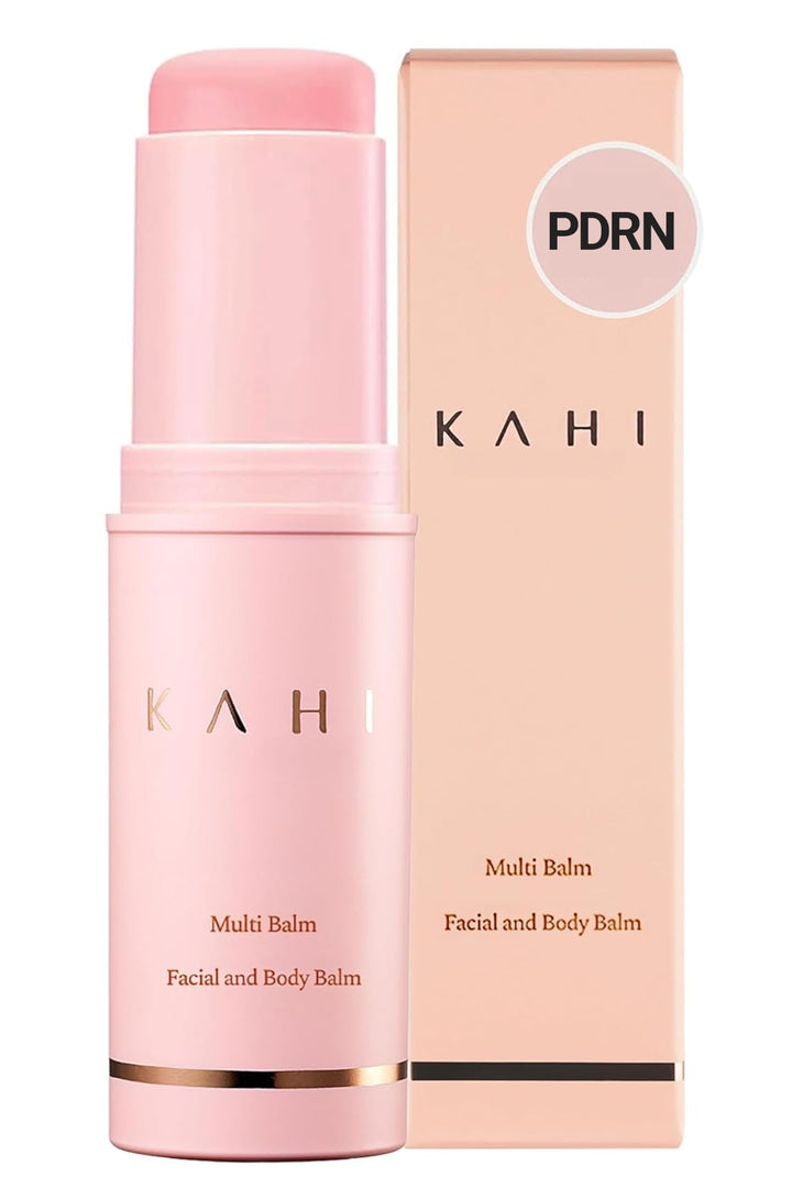 KAHI front packaging showing compact multi balm stick for travel convenience