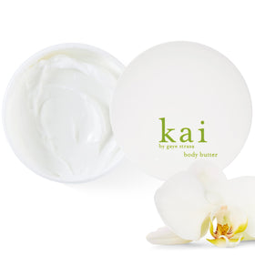 kai jar front view showcasing clean packaging and gardenia scent