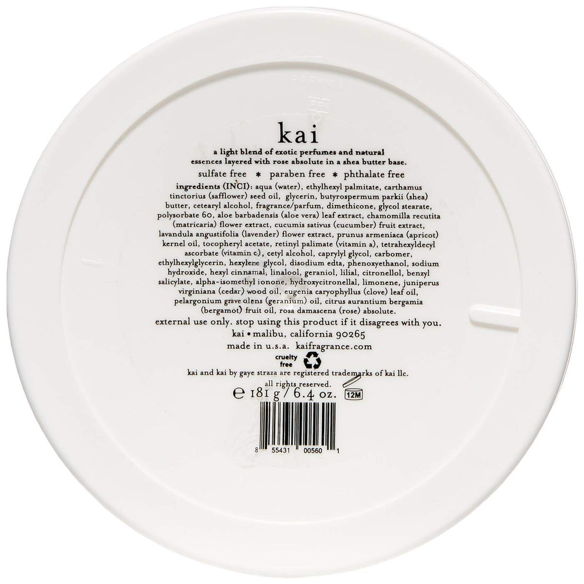 kai whipped shea texture closeup demonstrating rich, quick absorbing hydration