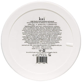 kai whipped shea texture closeup demonstrating rich, quick absorbing hydration