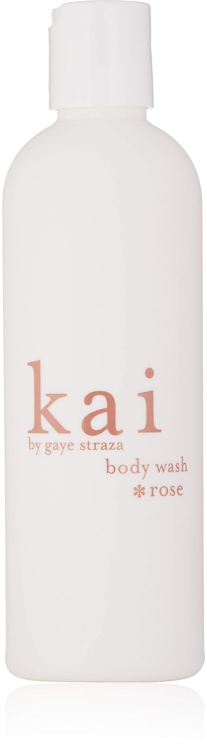 kai body wash front packaging showing rose label and 8 fl oz size for easy selection