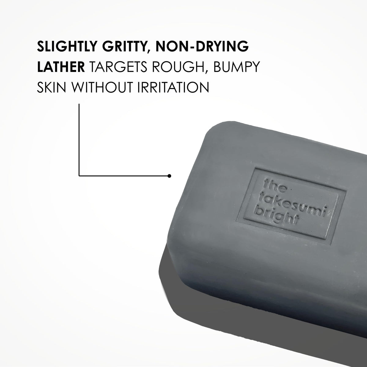 Kaia Naturals bar side profile illustrating size and solid shape for lasting use