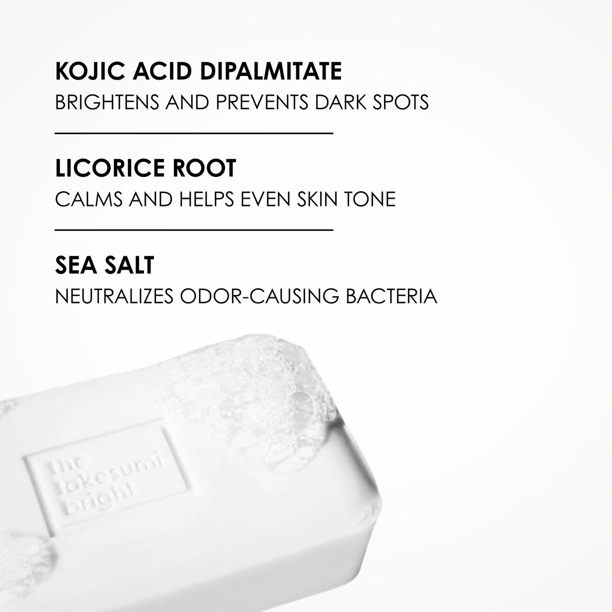 Kaia Naturals size comparison in hand illustrating compact travel-friendly bar