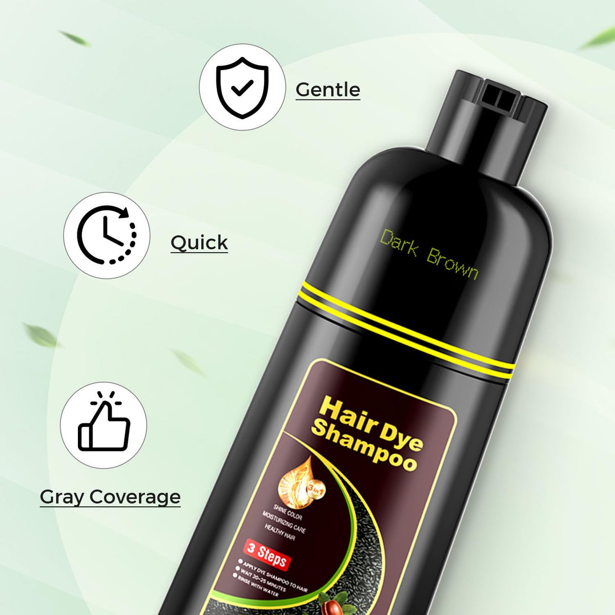 KAISASA bottle on bathroom shelf showing convenient daily use benefit