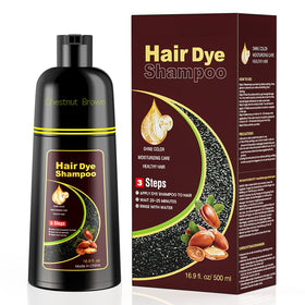 KAISASA front bottle chestnut brown shows product and clear label benefit