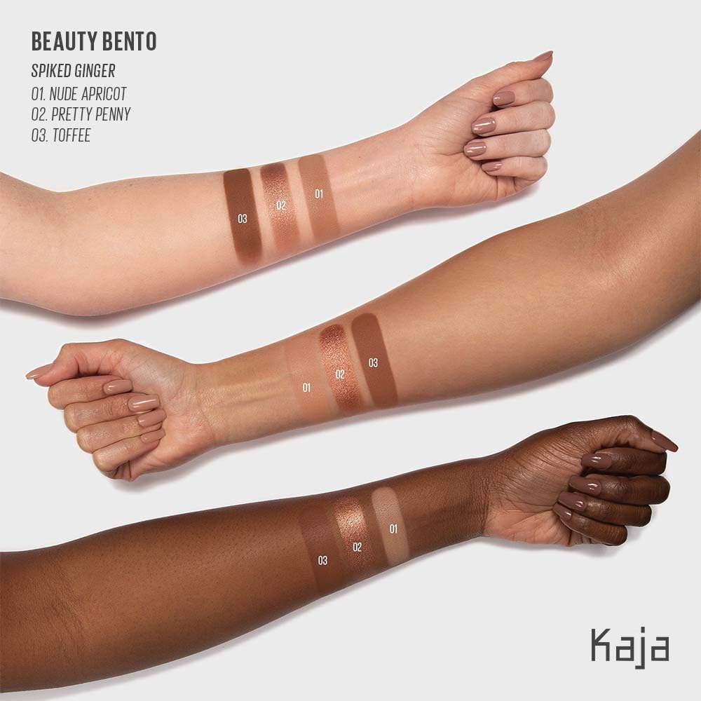 KAJA close-up of award label noting Allure Best of Beauty recognition benefit