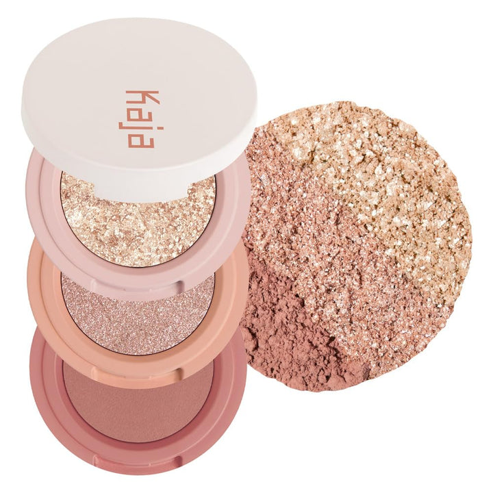 Kaja bento front packaging showing compact trio and cute case for travel