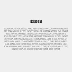 Kaja packaging label and ingredients highlighting vegan cruelty-free formulation
