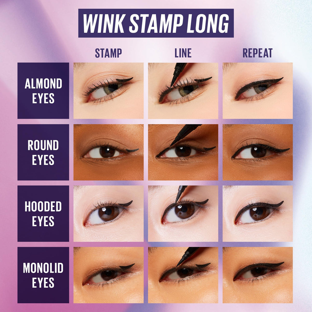Kaja pen tip detail illustrating fine liner for precise lashes