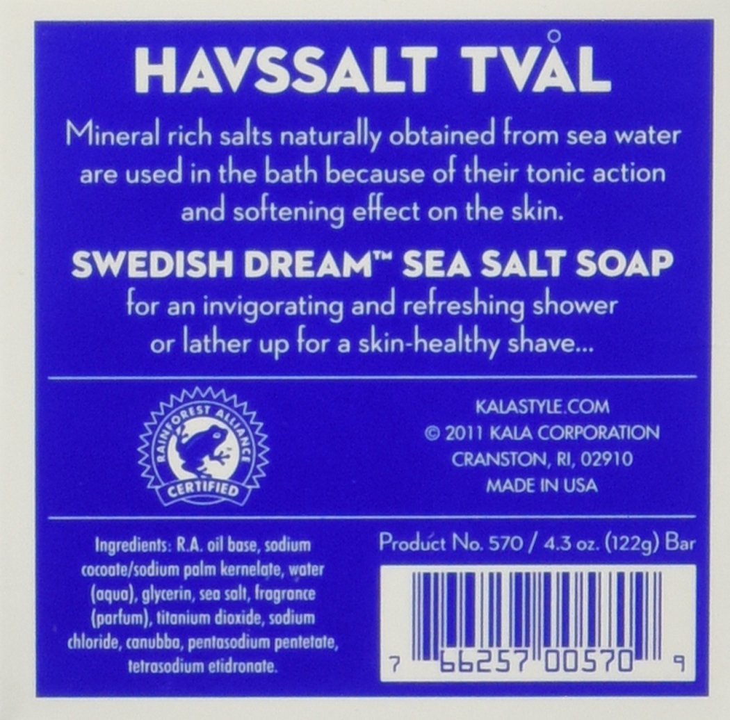 Kala close-up of soap texture revealing mineral-rich salt for gentle exfoliation benefit