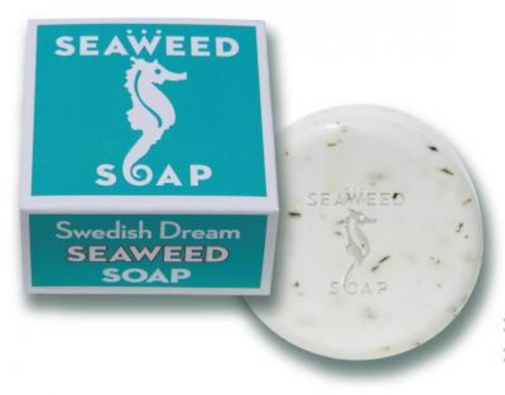 Kala seaweed soap front view showing moisturizing benefits