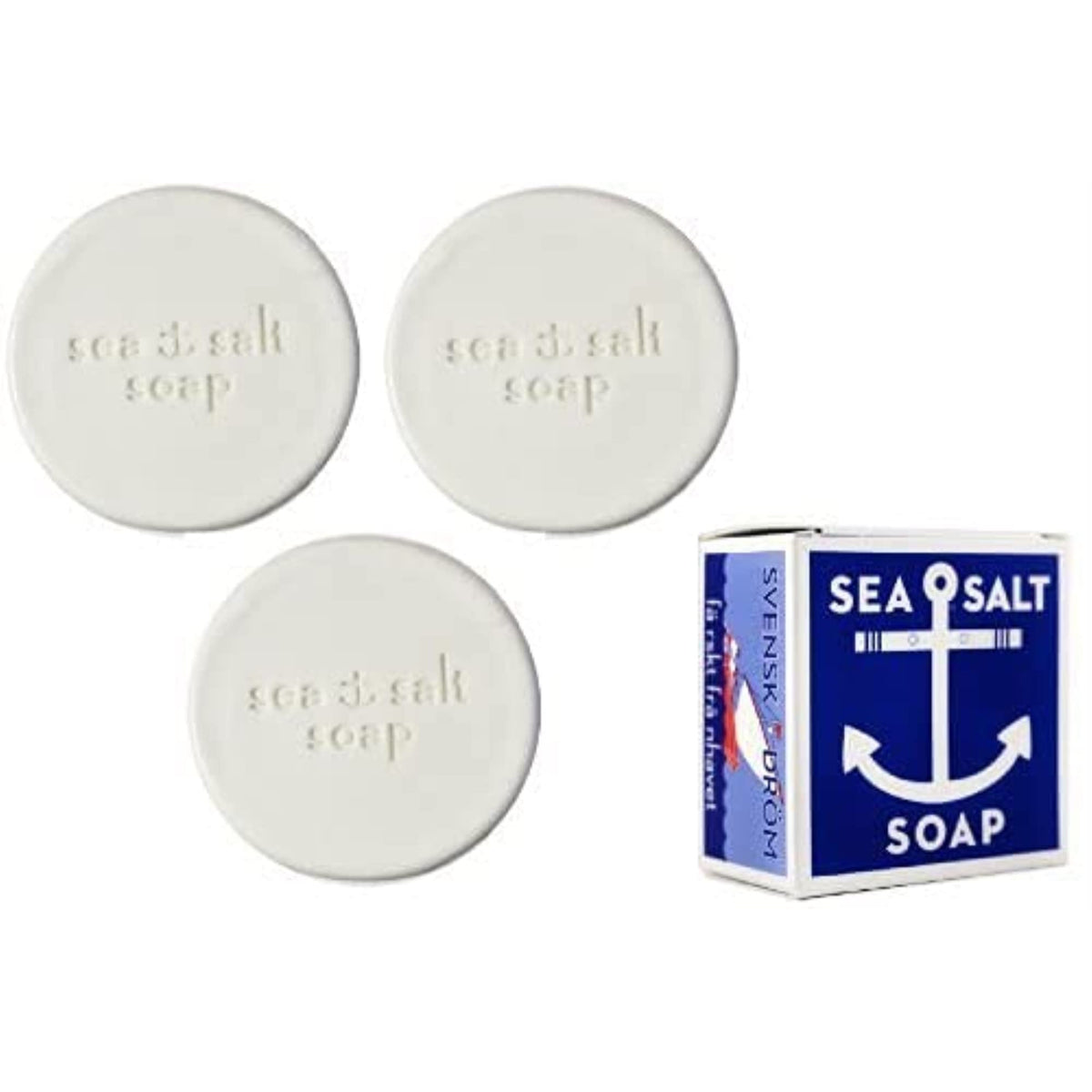 Kala soap front packaging showing three travel-size bars and natural ingredients benefit