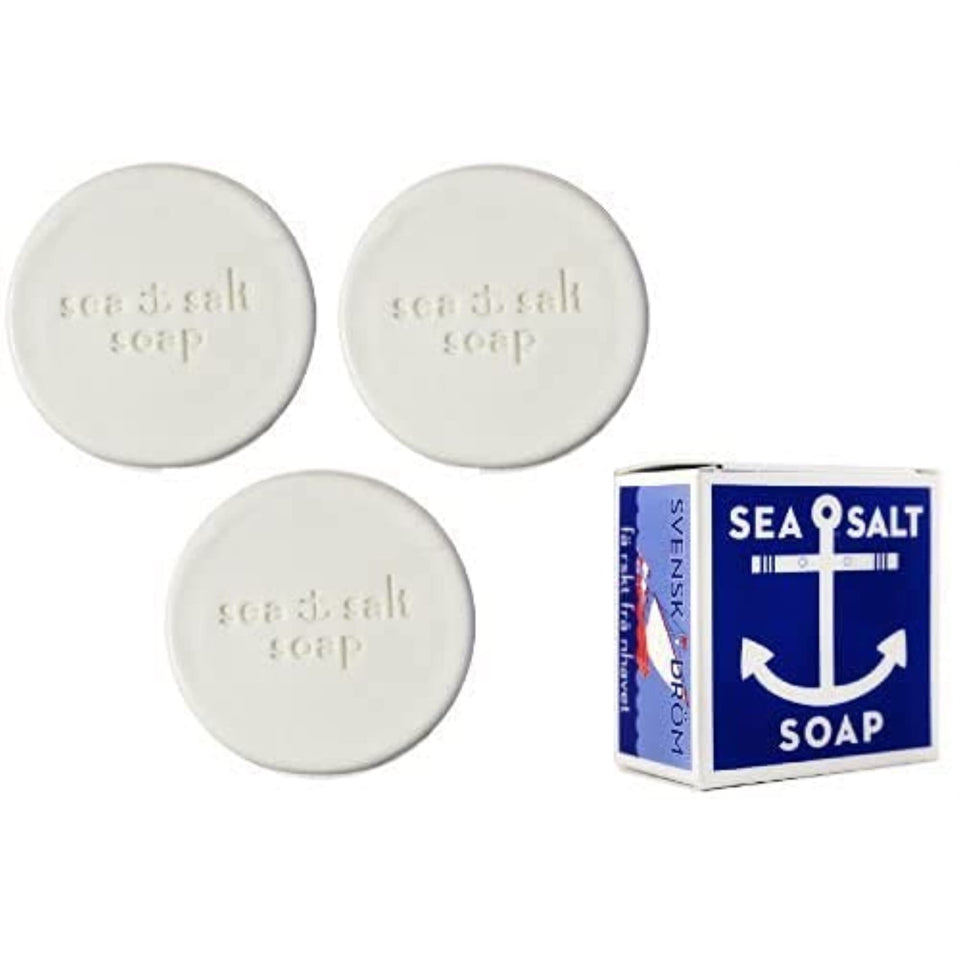 Kala soap front packaging showing three travel-size bars and natural ingredients benefit