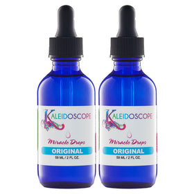 Kaleidoscope Miracle Drops front packaging showing bottle and label for easy identification and benefits