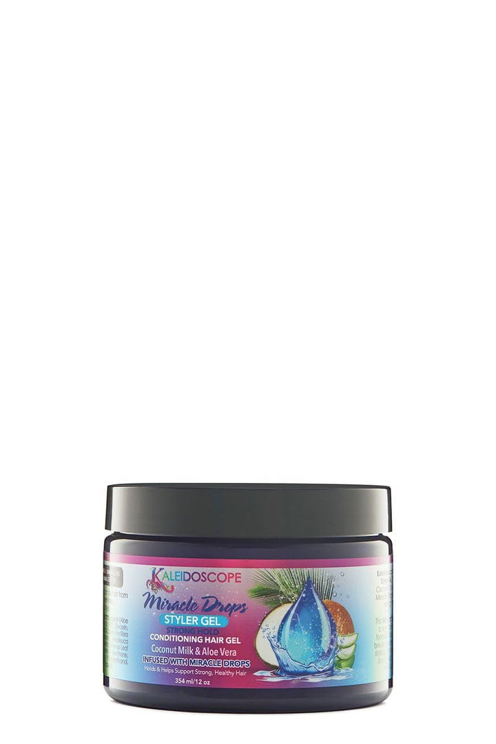 Kaleidoscope front packaging showing 12 oz gel and benefits