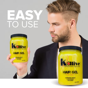 KALIVE 2 STYLE gel texture close-up highlighting smooth spreadability