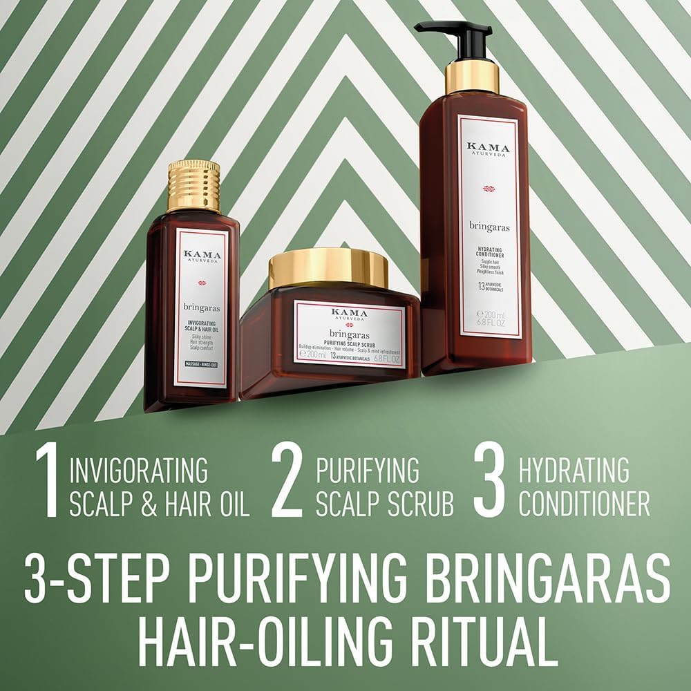 Kama Ayurveda bottle in bathroom lifestyle setting suggesting routine use