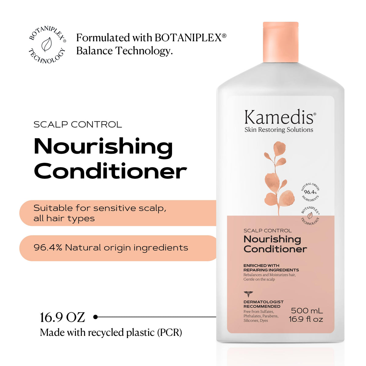 KAMEDIS conditioner creamy texture close-up demonstrating rich moisture