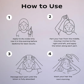 KAMEDIS used as overnight mask in bedroom setting for calming scalp care