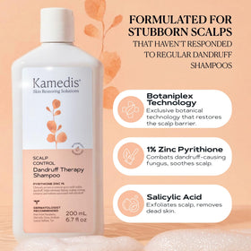 KAMEDIS shampoo texture close-up highlighting creamy, rich lather