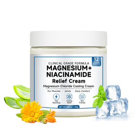 Kaminii front tube packaging showing brand and cooling magnesium cream benefit