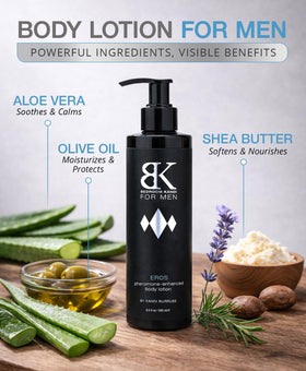 Kandi lotion texture close-up demonstrates fast absorption benefit