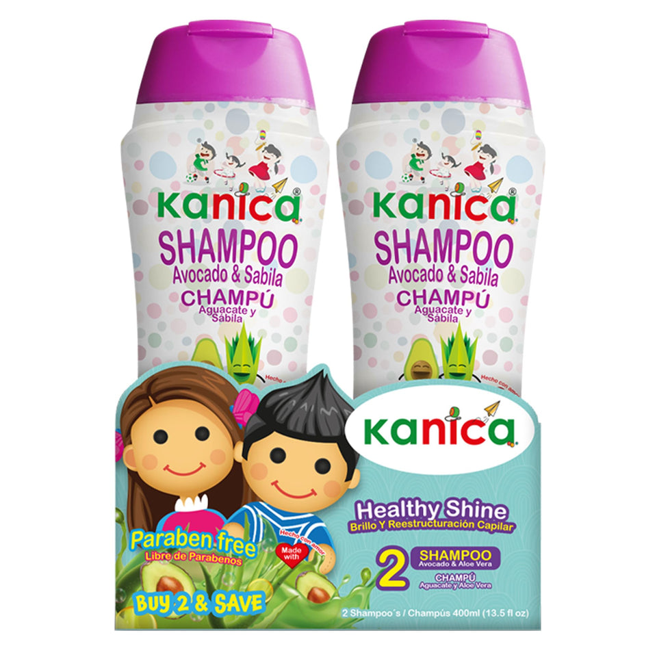 KANICA front packaging two-pack showing bottle design and family-friendly label