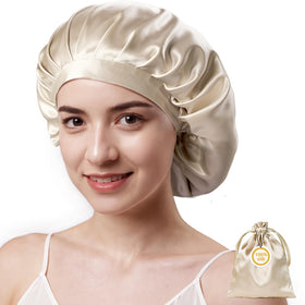 Kaome front packaging champagne bonnet with elegant gift box benefit: ready-to-gift