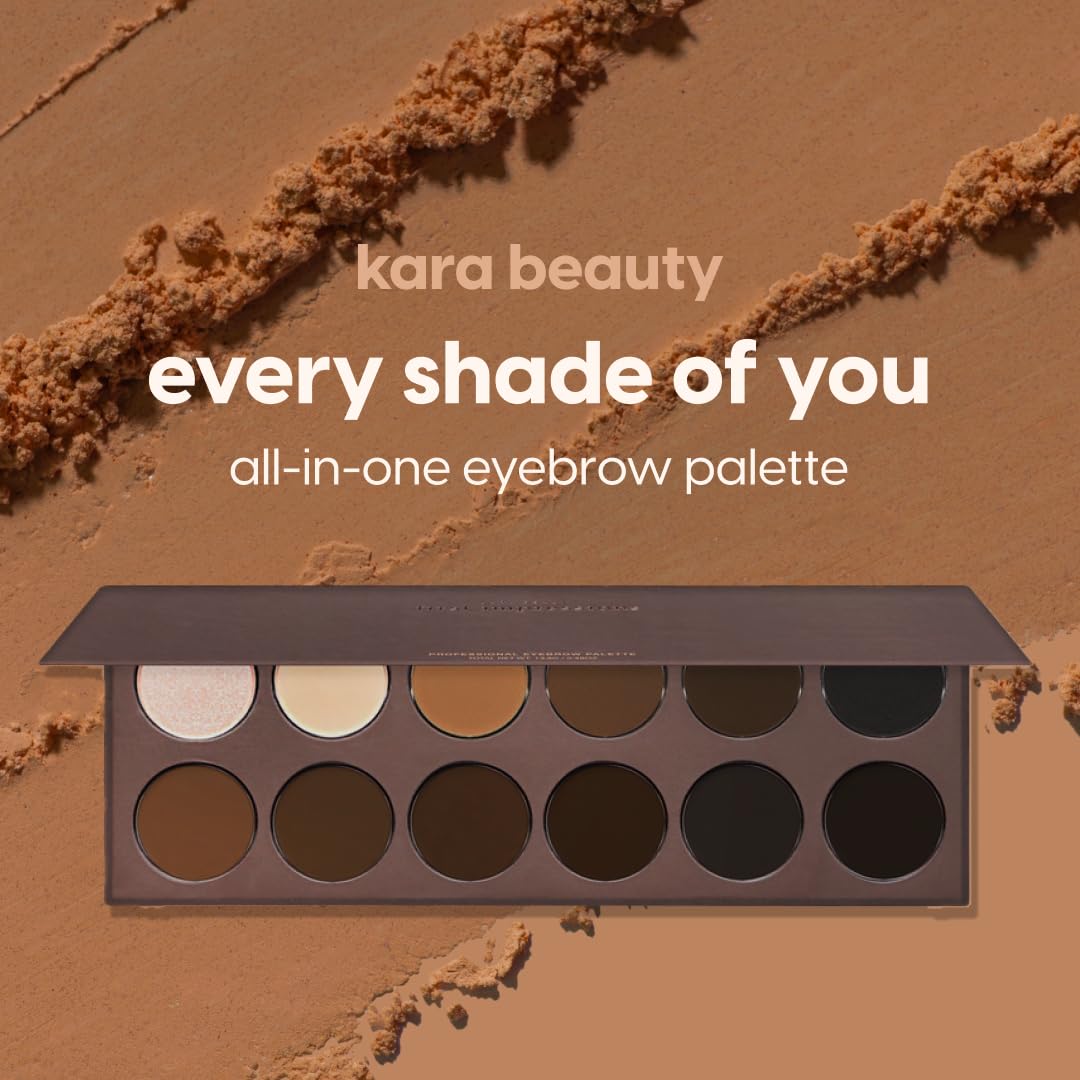 Kara Beauty pomade texture close-up demonstrating creamy, blendable finish