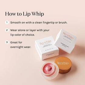 Kari Gran lip application demonstrating smooth finish and mint cooling