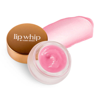 Kari Gran front packaging showing compact lip tin and glossy finish benefit