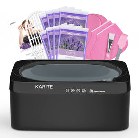 Karite front view with closed lid showing compact design and easy storage benefit