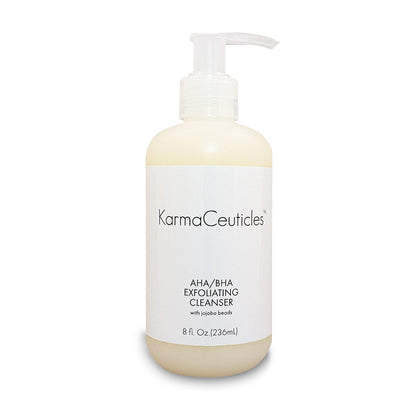 KarmaCeuticles cleanser front packaging showing brand and benefits
