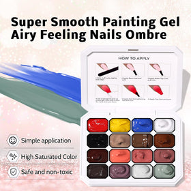 Karroy gel texture close-up highlighting smooth pigmented consistency