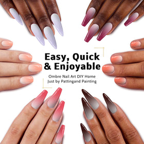 Karroy open palette displaying all 24 pigmented gel shades for creative variety