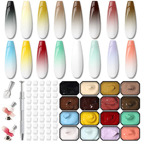 Karroy front packaging showing 16 colors and compact kit benefit