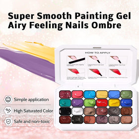 Karroy soft nail sponges and smart grabber arranged to show tools that simplify patting technique
