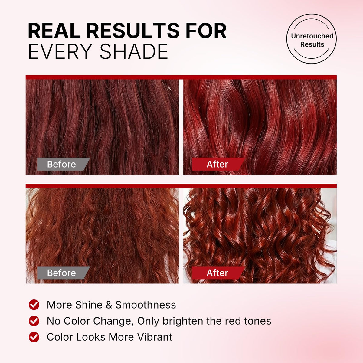 Karseell applied in hand onto damp hair demonstrating easy at-home use and control