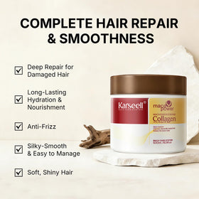 Karseell application to mid-lengths and ends demonstrating controlled use benefit