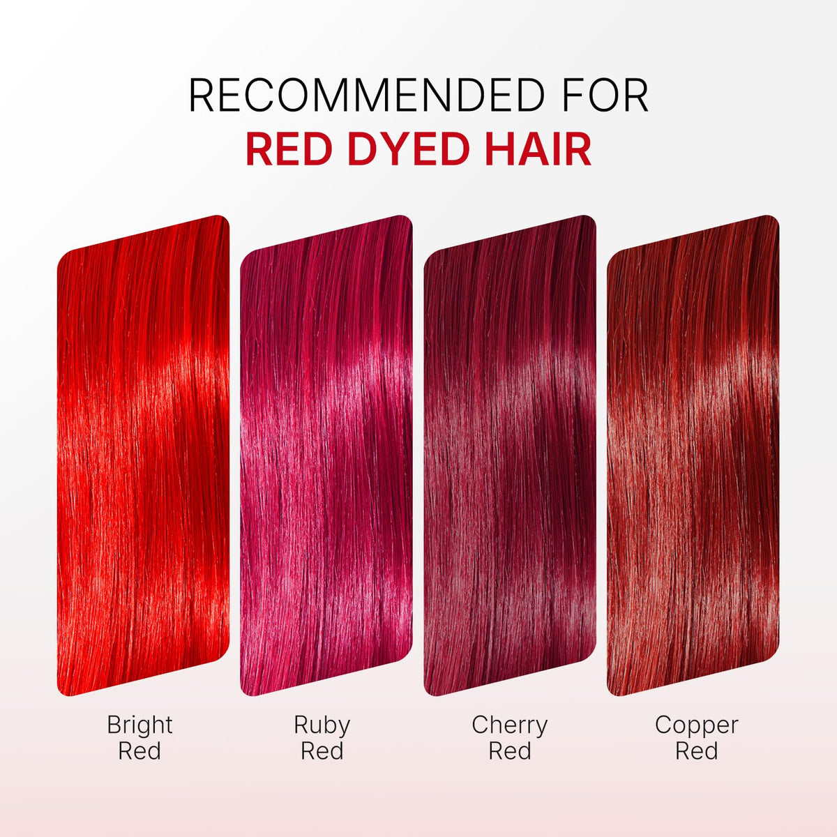 Karseell before and after red refresh showing brighter color and improved shine