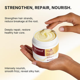 Karseell before and after hair showing restored shine and smoother strands benefit