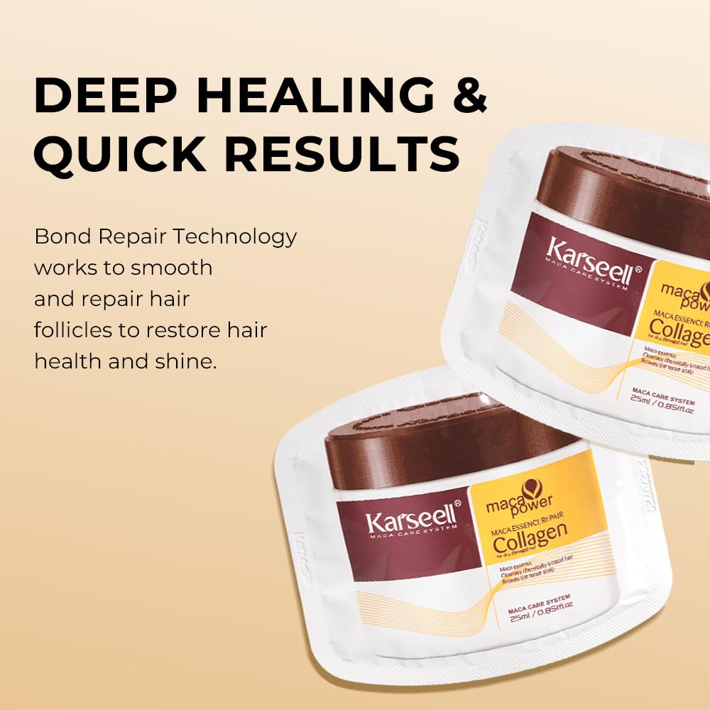 Karseell creamy mask texture on fingers demonstrating rich hydration