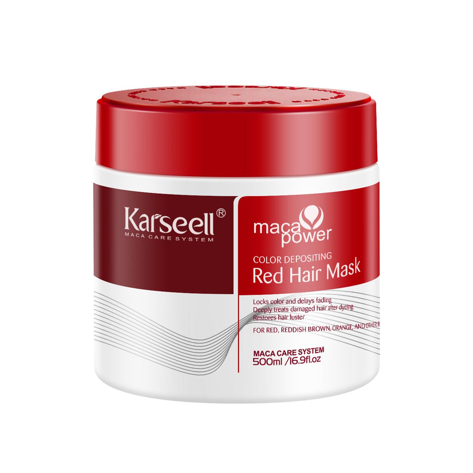 Karseell front bottle red 500ml showing vibrant packaging and clear volume benefit