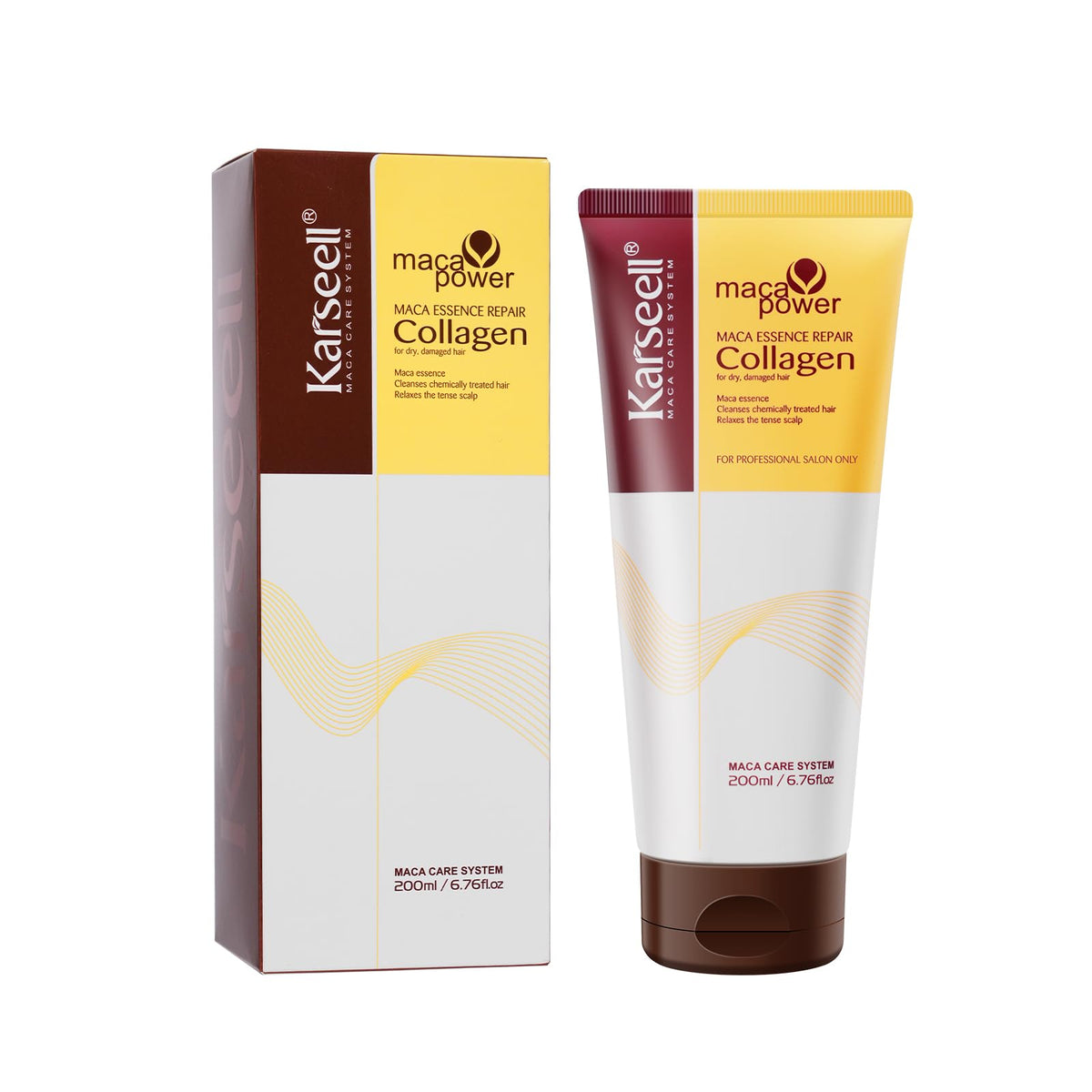 Karseell front packaging showing product benefits and deep-repair promise
