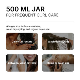 Karseell jar in hand to show 500 mL scale and value benefit
