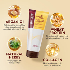 Karseell with argan oil visuals highlighting nourishing ingredient benefits